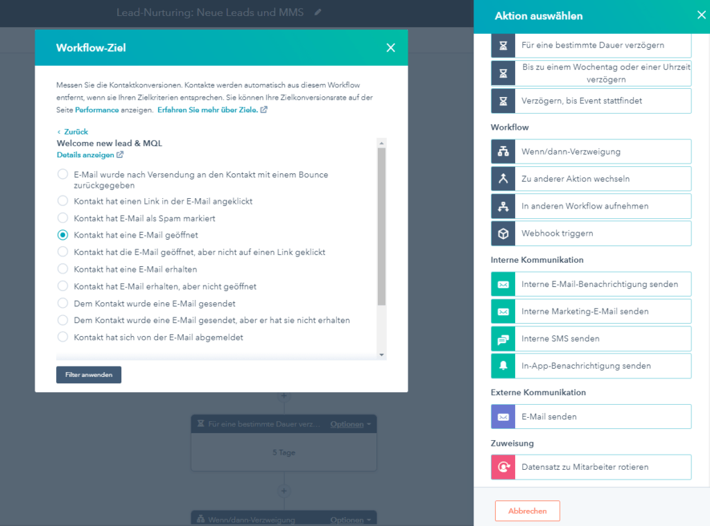 HubSpot Automation Screenshot