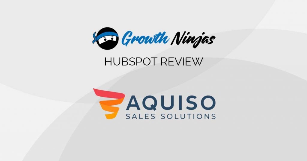 HubSpot Review AQUISO